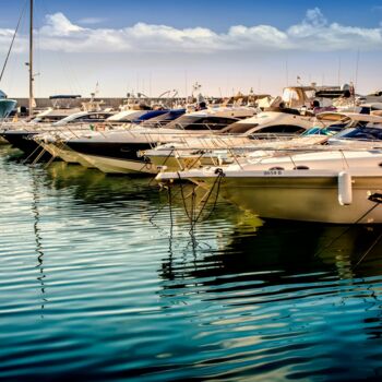 Photography titled "Yachts" by Aladin Abdel Naby, Original Artwork, Digital Photography