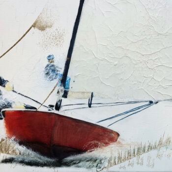 Peinture intitulée "Championnats de cla…" par Alain Abramatic, Œuvre d'art originale, Huile Monté sur Châssis en bois