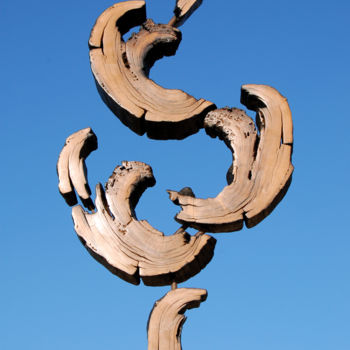 Sculpture intitulée "Virevolte" par Alain Agnello, Œuvre d'art originale