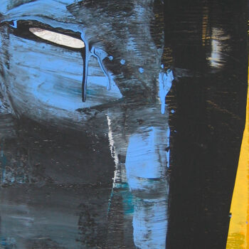 Картина под названием "08-316" - Alain Ballereau, Подлинное произведение искусства, Акрил Установлен на Деревянная рама для…