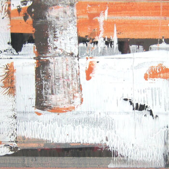 Картина под названием "09-236" - Alain Ballereau, Подлинное произведение искусства, Акрил Установлен на Деревянная рама для…