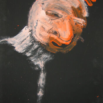 Картина под названием "11-254" - Alain Ballereau, Подлинное произведение искусства, Акрил Установлен на Деревянная рама для…