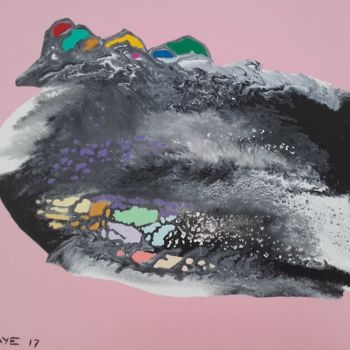 Peinture intitulée "Le canard dodu" par Alain Baye, Œuvre d'art originale
