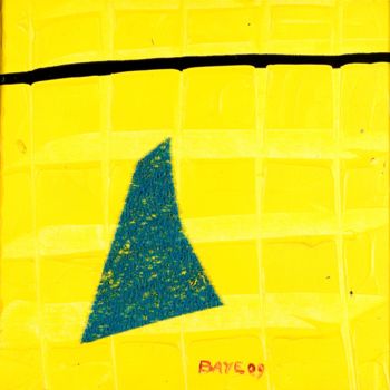 Painting titled "Yellow variant - Va…" by Alain Baye, Original Artwork