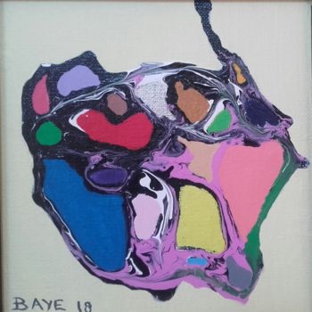 Pittura intitolato "Variable" da Alain Baye, Opera d'arte originale, Acrilico