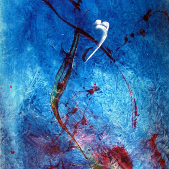 Pittura intitolato "3.jpg" da Alain Bulle, Opera d'arte originale, Acrilico