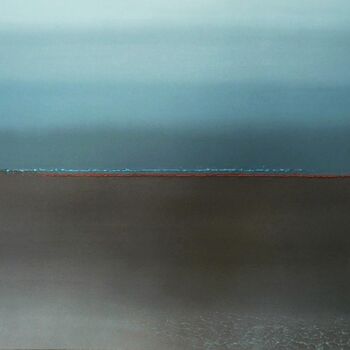 Malerei mit dem Titel "Horizon - peinture…" von Alain Chenard, Original-Kunstwerk, Acryl Auf Keilrahmen aus Holz montiert