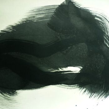 제목이 "encre 2"인 미술작품 Alain Chenard로, 원작, 잉크