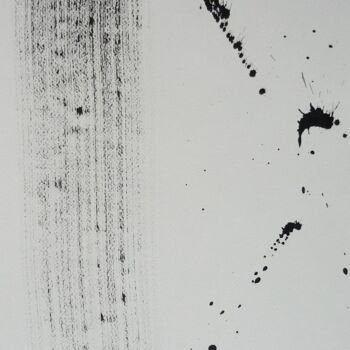 「encre 5」というタイトルの絵画 Alain Chenardによって, オリジナルのアートワーク, インク