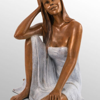 雕塑 标题为“Léa” 由Alain Choisnet, 原创艺术品, 青铜