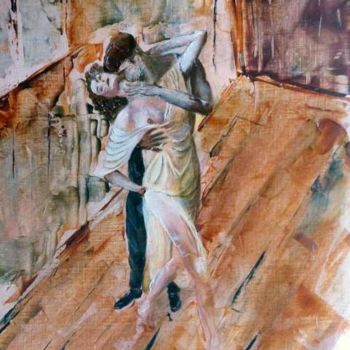 Pintura titulada "Dirty Dancing" por Alain Elshocht, Obra de arte original, Oleo