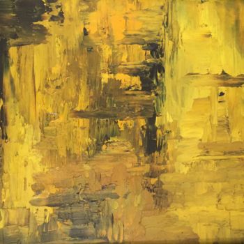 Pintura intitulada "Am Rande der Wüste" por Alain Erpelding, Obras de arte originais, Óleo