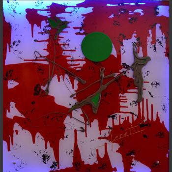 Pittura intitolato "a2.jpg" da Alain Feret, Opera d'arte originale, Acrilico