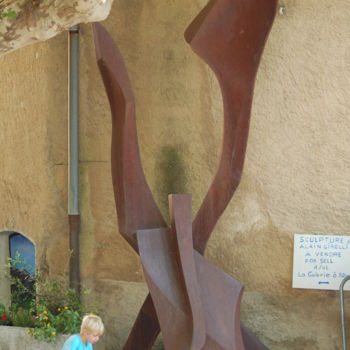 Sculpture intitulée "2011-07-10-11-41-35…" par Alain Girelli, Œuvre d'art originale