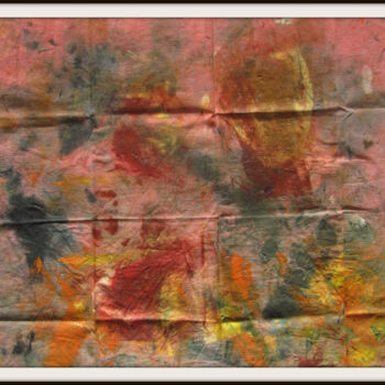 Картина под названием "Chiffons palette Sé…" - Alain Lamy, Подлинное произведение искусства