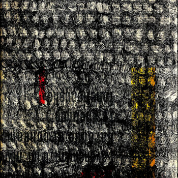 Отпечатки и Гравюры под названием "MONOTYPE NOIR 14" - Alain Lamy, Подлинное произведение искусства