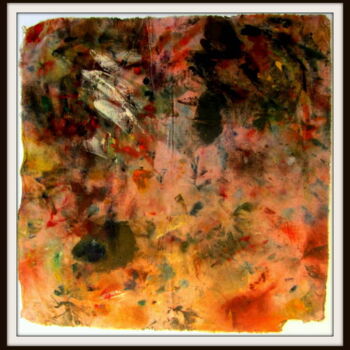 Painting titled "Chiffons palette Sé…" by Alain Lamy, Original Artwork, Oil