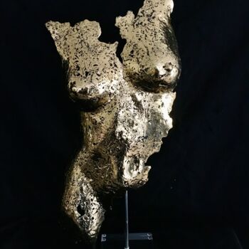 Sculpture titled "Adriana" by Alain Mandon, Original Artwork, Metals