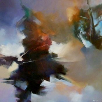 Painting titled "tornade-60x60.jpg" by Alain Maupuy, Original Artwork