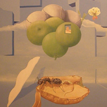 绘画 标题为“Randonnée n°2” 由Moly, 原创艺术品, 油