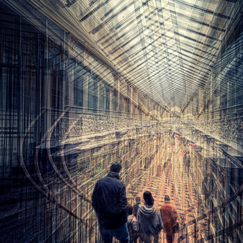 摄影 标题为“Passage Balthus Aut…” 由Alain Rappeneau, 原创艺术品, 数码摄影