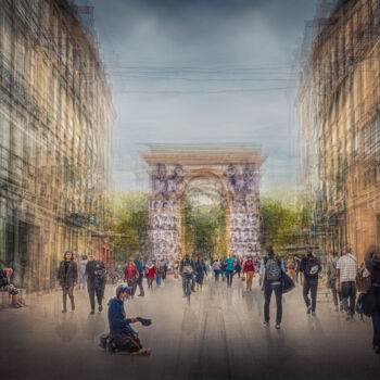 Fotografia zatytułowany „Porte Guillaume, Ru…” autorstwa Alain Rappeneau, Oryginalna praca, Fotografia cyfrowa