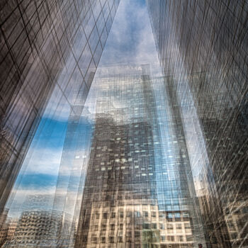 Фотография под названием "La Défense, Paris -…" - Alain Rappeneau, Подлинное произведение искусства, Цифровая фотография