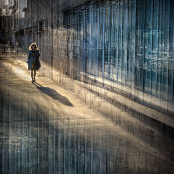 Фотография под названием "Esplanade Jean Monn…" - Alain Rappeneau, Подлинное произведение искусства, Цифровая фотография