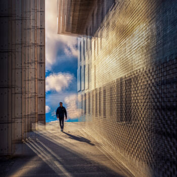 Фотография под названием "Passage #5 Cité jud…" - Alain Rappeneau, Подлинное произведение искусства, Цифровая фотография