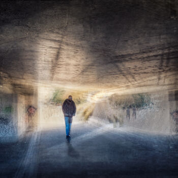 Photographie intitulée "Passages n° 6, Pont…" par Alain Rappeneau, Œuvre d'art originale, Photographie numérique