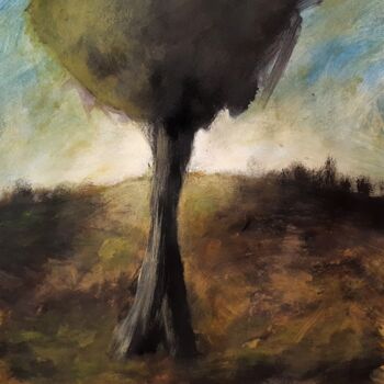 Картина под названием ""sans titre"" - Alain Tardieu, Подлинное произведение искусства, Акрил Установлен на Деревянная рама…