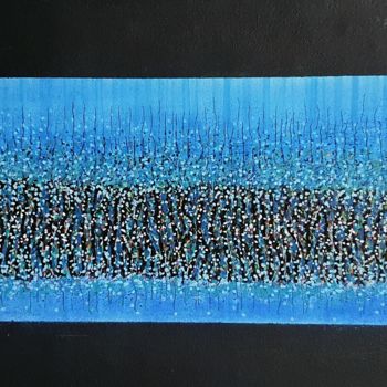 Malerei mit dem Titel "Cryogène 8" von Alain V, Original-Kunstwerk, Acryl