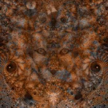 Digital Arts titled "Vision fossile" by Alain Valet, Original Artwork