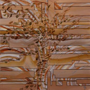 Malerei mit dem Titel "latence-3.jpg" von Alain Yerly, Original-Kunstwerk, Acryl