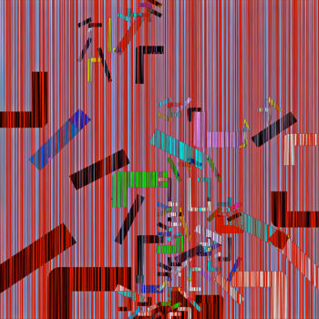 Digitale Kunst getiteld "No title 2" door Alain Bali, Origineel Kunstwerk, Digitaal Schilderwerk
