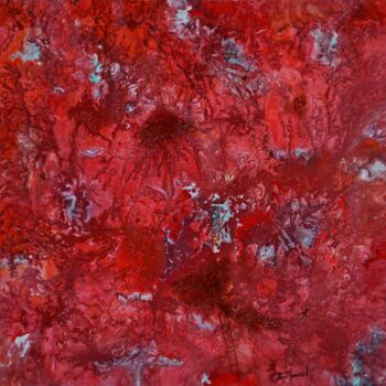 Картина под названием "Eclats abstraits" - Alain Boissel, Подлинное произведение искусства, Акрил Установлен на Деревянная р…