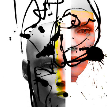 "orange-lady.jpg" başlıklı Dijital Sanat Alainde tarafından, Orijinal sanat, Diğer