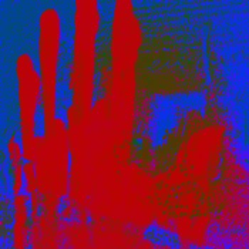 Digitale Kunst getiteld "crying-hand.jpg" door Alainde, Origineel Kunstwerk, Anders