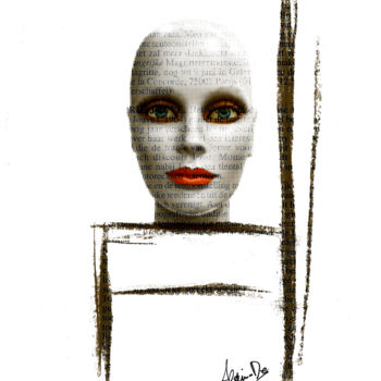 Arte digitale intitolato "chaise.jpg" da Alainde, Opera d'arte originale