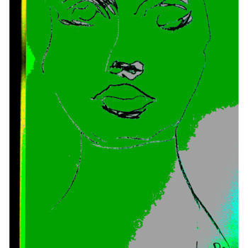 「green.jpg」というタイトルのデジタルアーツ Alaindeによって, オリジナルのアートワーク