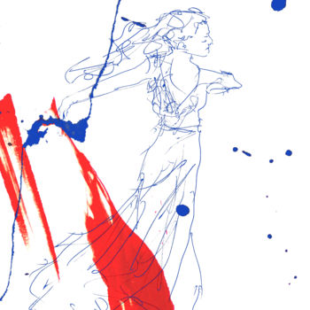 Arte digitale intitolato "la-marianne.jpg" da Alainde, Opera d'arte originale