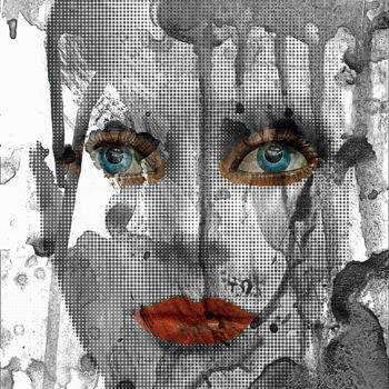 Arte digital titulada "raindrops.jpg" por Alainde, Obra de arte original