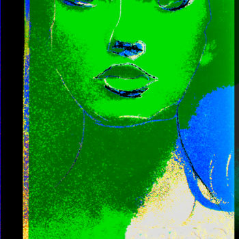 Digital Arts titled "home-green.jpg" by Alainde, Original Artwork