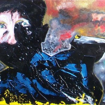 Malerei mit dem Titel "007. 50 ans déjà !!…" von Alain Granger (A.G.R), Original-Kunstwerk, Öl