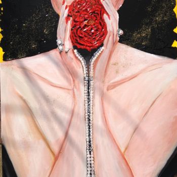 Картина под названием "Fermeture Bling Bli…" - Alain Granger (A.G.R), Подлинное произведение искусства, Акрил
