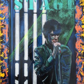 Malarstwo zatytułowany „"STAGE"” autorstwa Alain Granger (A.G.R), Oryginalna praca, Akryl