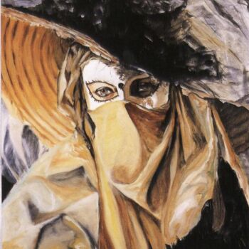 Peinture intitulée "masques-de-venise-0…" par Alain Horlaville, Œuvre d'art originale