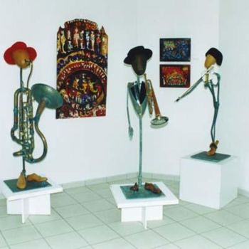 Γλυπτική με τίτλο "Expo01.jpg" από Alain Michel, Αυθεντικά έργα τέχνης