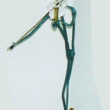 雕塑 标题为“Violoncelliste.jpg” 由Alain Michel, 原创艺术品