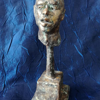 Sculpture intitulée "Despair" par Alain Ravaut, Œuvre d'art originale, Bronze